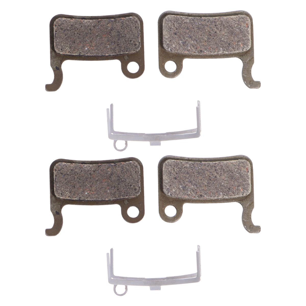 2 комплекта полуметаллических  – обзор и цена Brake Pads Bike
